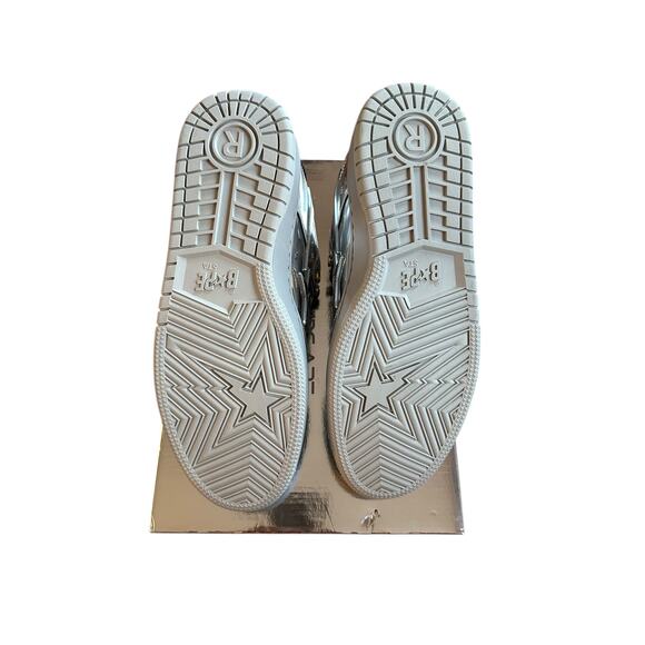 10 Brand New Bape X Hajime Sorayama Silver Sk8 Sta main image 6